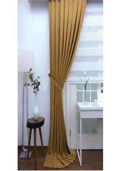 Ada Fon Perde Sık Pile (1'e 3 Pile) A.hardal modelleri