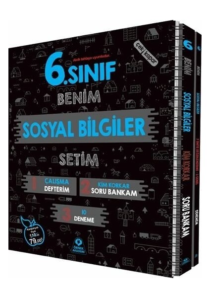 Örnek Akademi Yayınları 6. Sınıf Benim Sosyal Bilgiler Setim