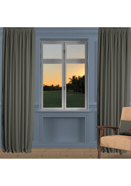 Ada Fon Perde Sık Pile (1'e 3 Pile) Taş fiyatları