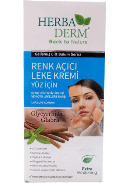 Renk Açıcı Leke Kremi Yüz Için 55ML