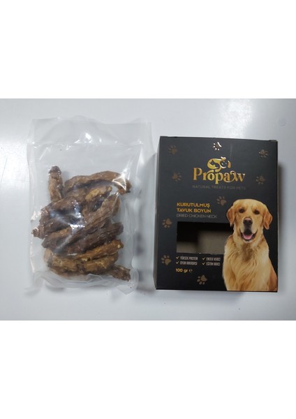 Tavuk Boyun Köpek Ödül Maması 100 gr