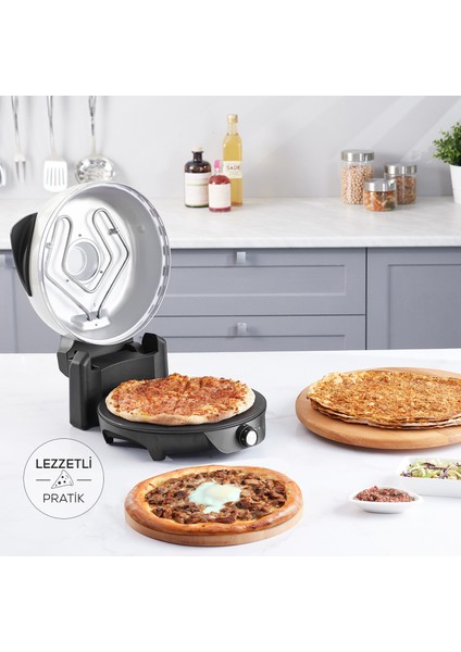 Gastro 10 In 1 1500 W Pizza Makinesi Biodiamond Soft Cream Tandır