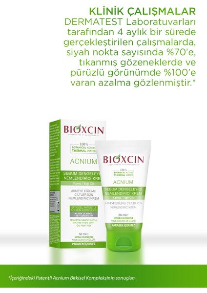 Acnium Dengeleyici Nemlendirci Krem 50 ml