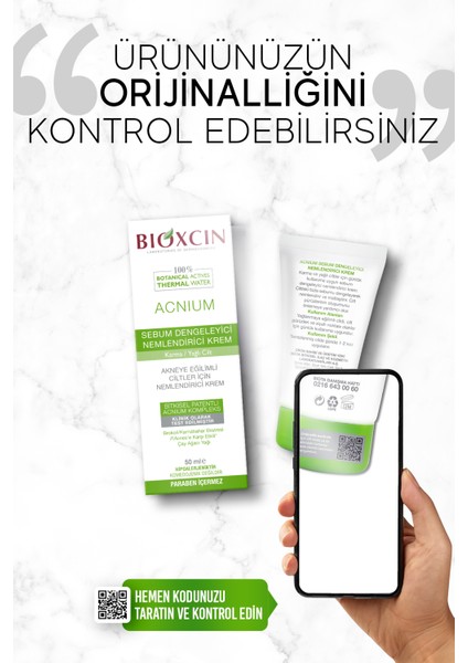 Acnium Dengeleyici Nemlendirci Krem 50 ml