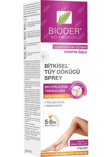 Tüy Dökücü Sprey 175 Ml - Kadın