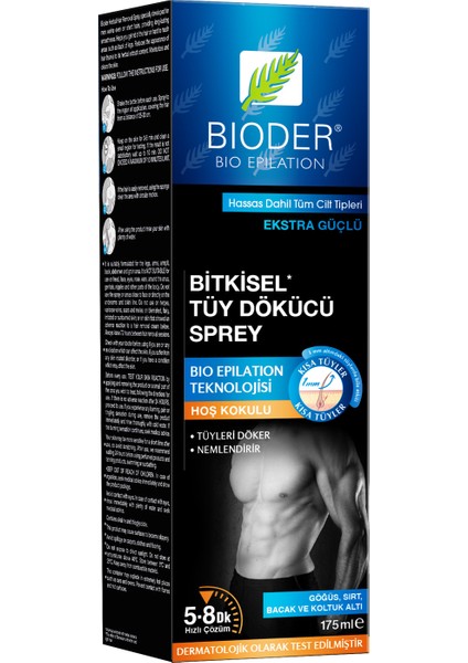 Tüy Dökücü Sprey 175 Ml - Erkek