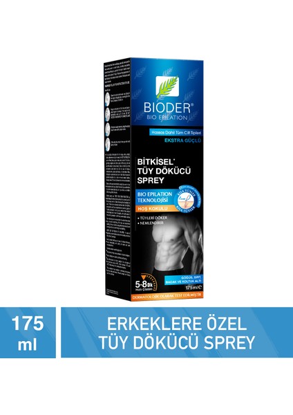 Tüy Dökücü Sprey 175 Ml - Erkek