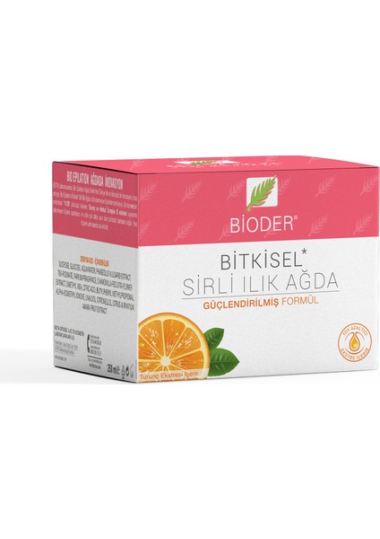 Bio Epilation Sirli Ilık Ağda Tüy Azaltıcı Turunç Ekstreli 250 ml