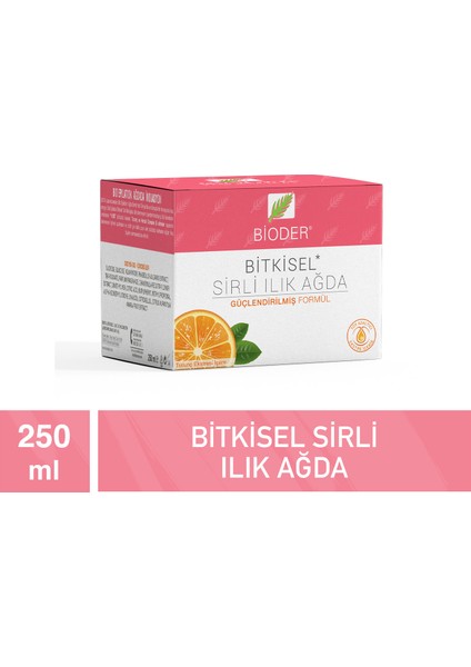 Bio Epilation Sirli Ilık Ağda Tüy Azaltıcı Turunç Ekstreli 250 ml
