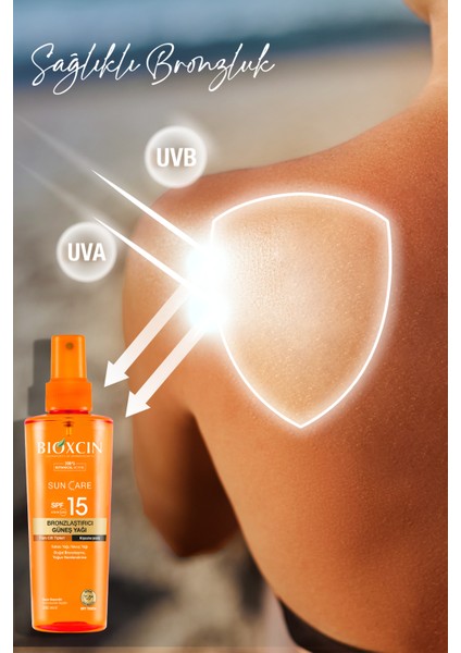 Sun Care Bronzlaştırıcı Yağ SPF15 200 ml