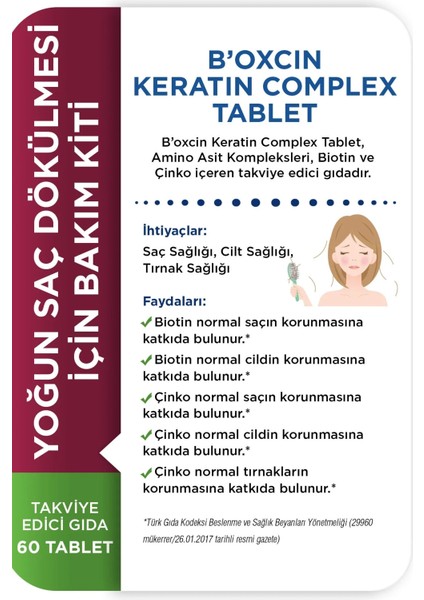 Forte Yoğun Bakım Kiti+Tablet+Şampuan+Serum