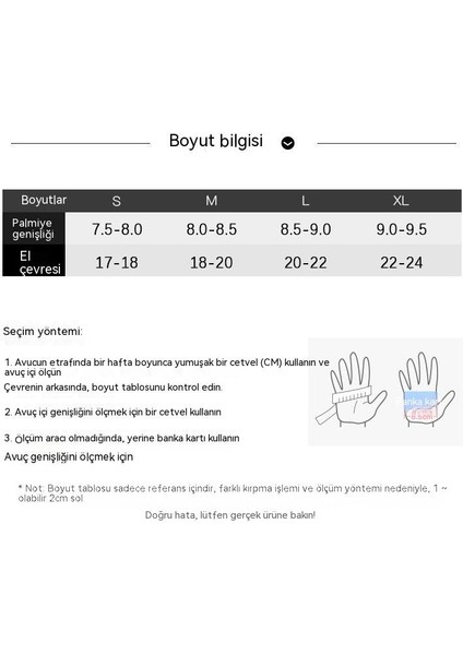 Rüzgar Geçirmez Dokunmatik Ekran Polar Deri Eldiven (Yurt Dışından)