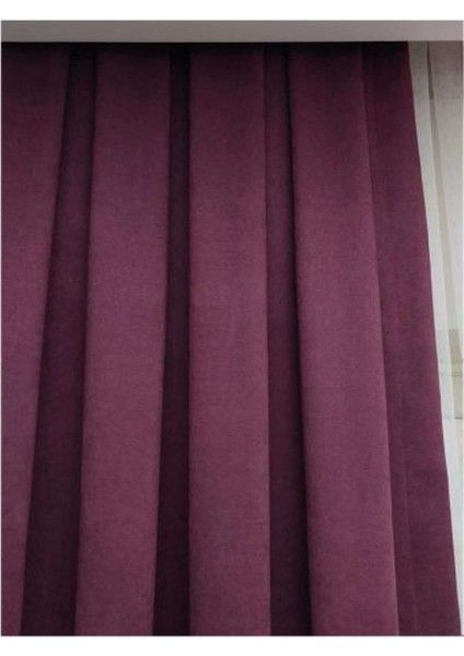 Ada Fon Perde Normal Pile (1'e 2,5 Pile) Mürdüm indirimleri