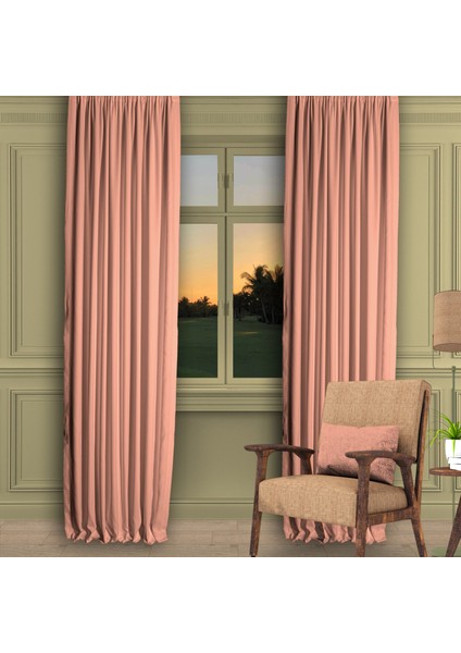 Ada Fon Perde Normal Pile (1'e 2,5 Pile) Yavruağzı fiyatları