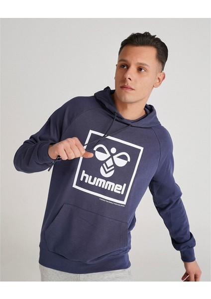 Hmlt-Isam 2.0 Hoodıe Lacivert Erkek Sweatshirt 921556-7666