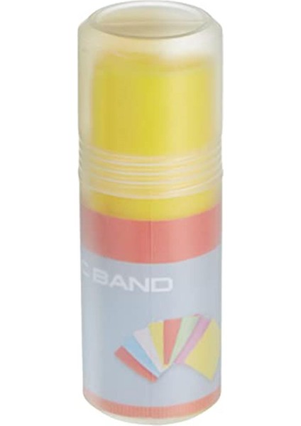 Tüpte Pilates Lastiği Yumuşak Direnç Sarı