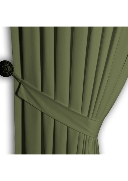 Ada Fon Perde Normal Pile (1'e 2,5 Pile) Su Yeşili modelleri