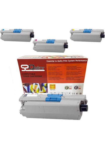 Oki C301 Set Muadil Toner 1500 Sayfa fiyatları