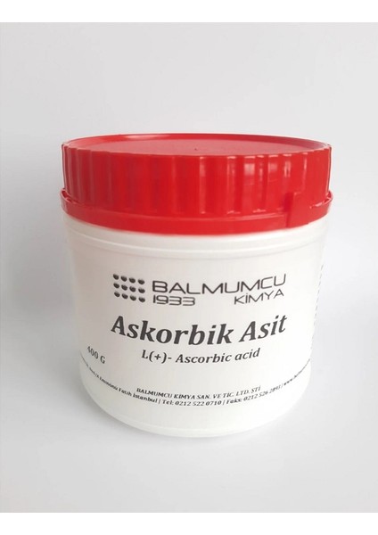 Balmumcu Kimya Askorbik Asit 400G