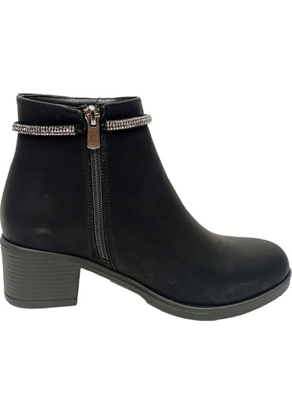 Fix 9305 Yağlı Deri Trend Fashion Fermuarlı Kadın Bot fiyatları