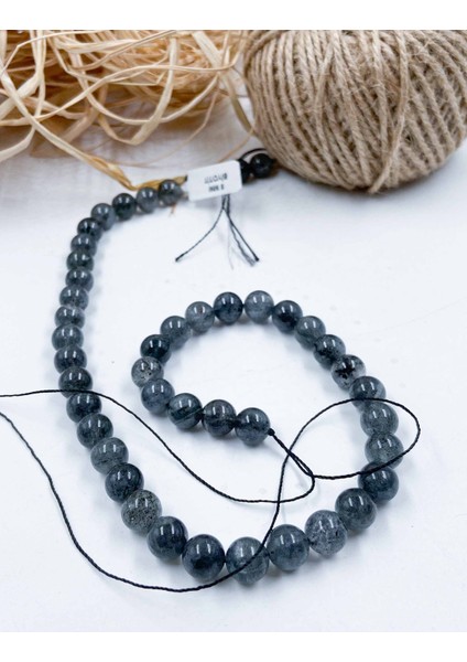 Biyotit Küre Kesim 6 mm Doğal Taş Dizi