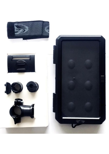 Motosiklet Telefon Tutucu Üç Fonksiyonlu