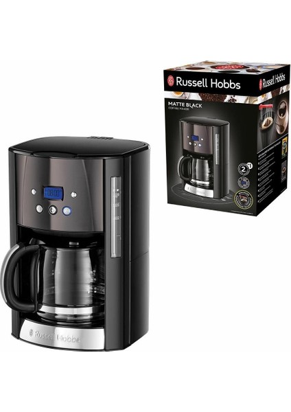 26160-56/RH Coffee Maker Matte Kahve Makinesi - Siyah