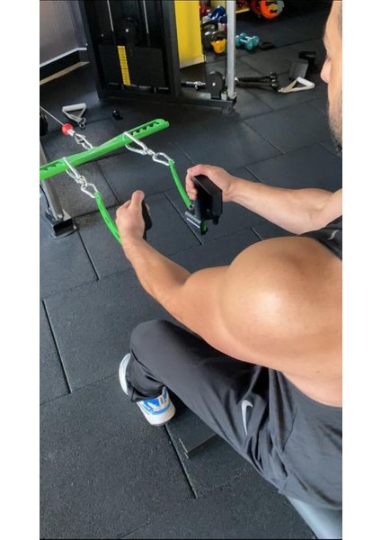 Lat Pulldown Cable Row Çekiş Multi Bar Aparat