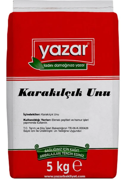 Taş Değirmende Öğütülmüş Karakılçık Unu 5 kg