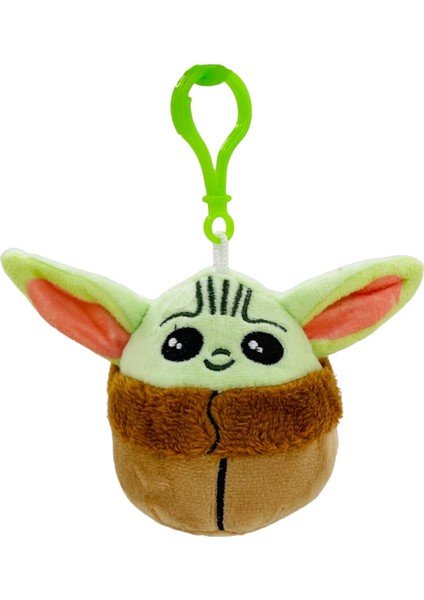 Baby Yoda Pelüş Grogu Star Wars Mandolarian Bebek 2li Anahtarlık