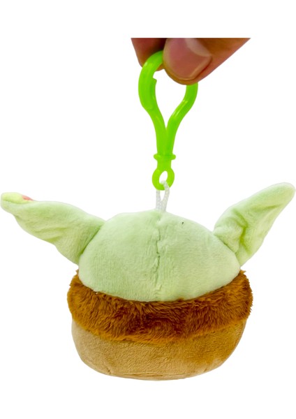 Baby Yoda Pelüş Grogu Star Wars Mandolarian Bebek 2li Anahtarlık