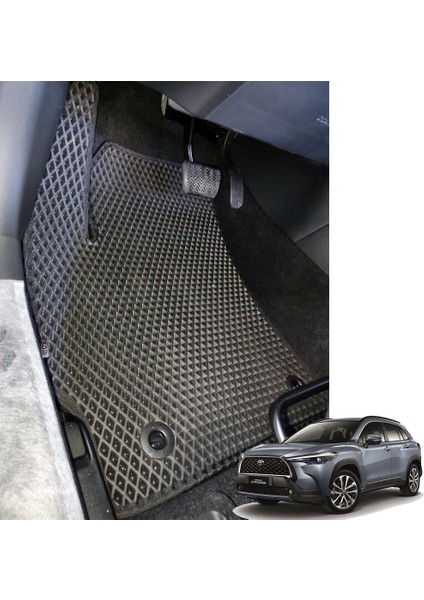 Toyota Corolla Cross 3D Havuzlu Paspas 2022-SONRASI fiyatları