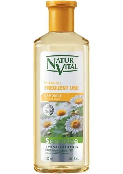 Natur Vital Senstive Papatya Şampuan 300 Ml Camomile