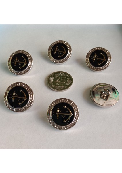 Blazer Çeket Düğmesi 6 Adet