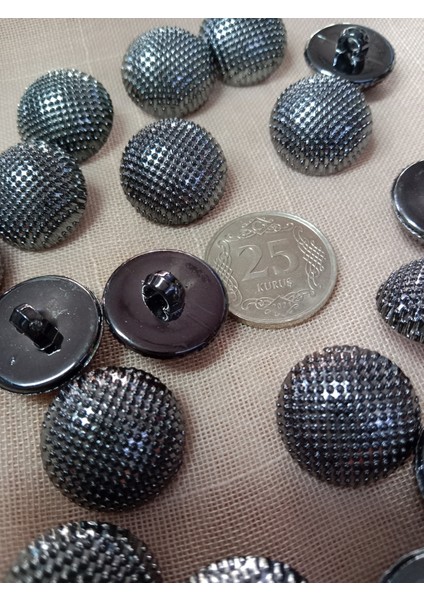 Trençkot Düğmesi 7 Adet Metalize fiyatları