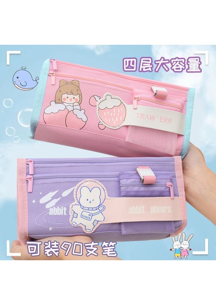 Büyük Kapasiteli Öğrenci Çocuk Kalem Kutusu (Yurt Dışından) fiyatları