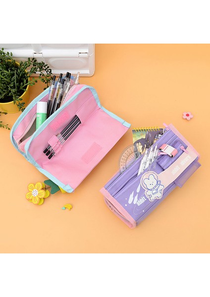 Büyük Kapasiteli Öğrenci Çocuk Kalem Kutusu (Yurt Dışından) modelleri