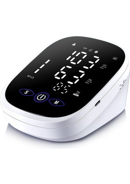 Kol Tipi Elektronik Tansiyon Aleti - Siyah (Yurt Dışından)
