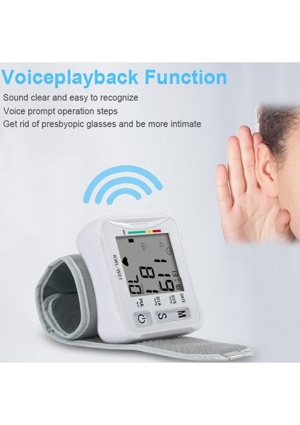 Bilek Tipi Elektronik Tansiyon Aleti - Beyaz (Yurt Dışından) fiyatları