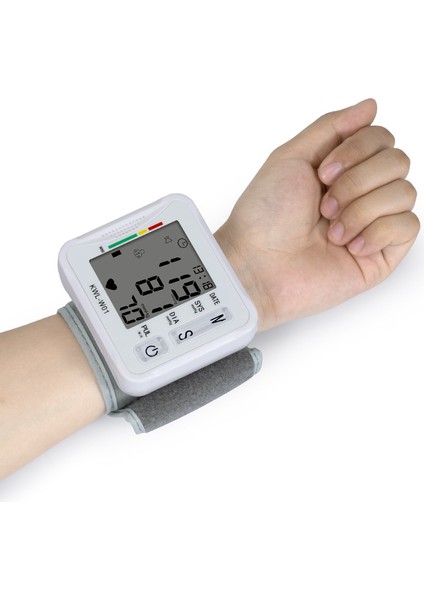 Bilek Tipi Elektronik Tansiyon Aleti - Beyaz (Yurt Dışından) fırsatları