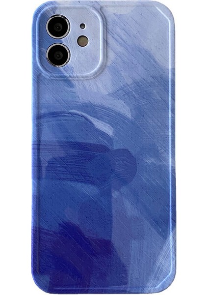 Apple iPhone 12 Telefon Kılıfı - Mavi (Yurt Dışından)