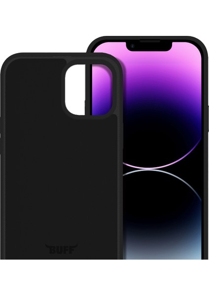 Buff iPhone 14 Pro Max Rubber S Kılıf Black fırsatları