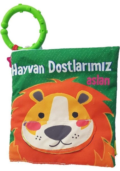 Hışırtılı Eğitici Boyutlu Hayvan Dostlarım Kitabım