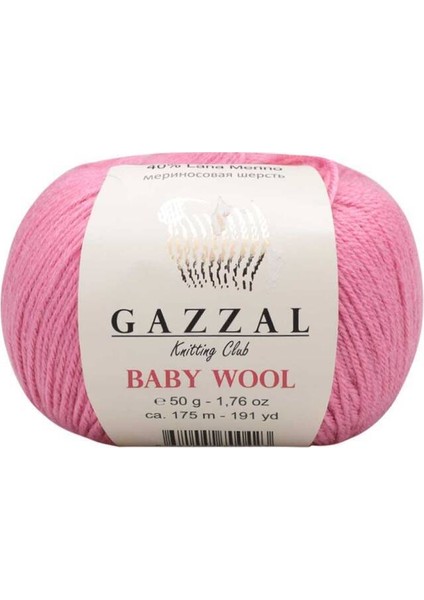 Baby Wool El Örgü İpi | Pembe 831