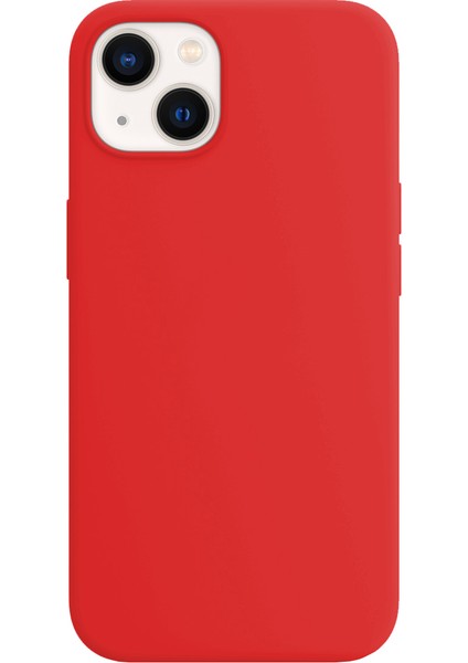 Buff iPhone 14 Rubber S Kılıf Red