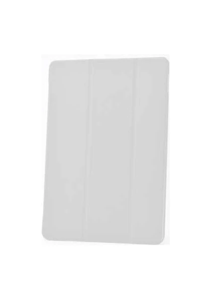 Apple iPad Air 9.7 Inç Smart Cover Standlı Arkası Şeffaf 1-1 Uyumlu Tablet Kılıfı (A1474/A1475/A1476)