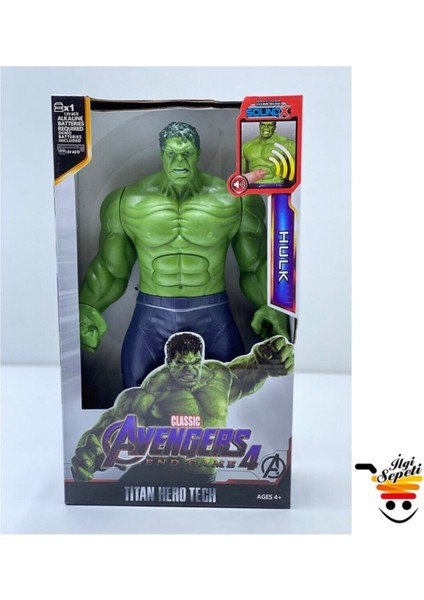 Avengers Avengers End Game Hulk Figür Oyuncak 30 cm