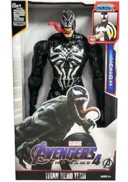 Oktoys Venom Oyuncak Figür 30 cm Sesli Karakter