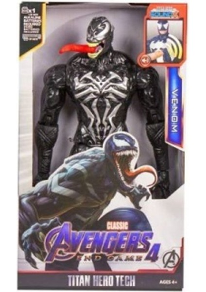 Oyuncak Venom Figür 30 cm Avengers Venom Figür Venom Işıklı ve Sesli Aksiyon Figür Oyuncak fırsatları