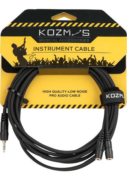 KCL-226 3.5mm (E) Jack Stereo > 3.5mm (D) Stereo